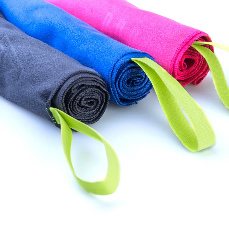 Быстросохнущее полотенце из микрофибры банное для рук и лица спортивного зала