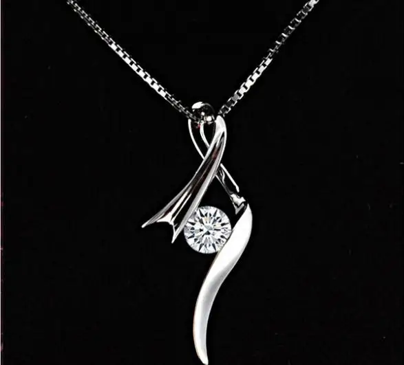 Lackingone new style Fashion Silver Plated Crystal Pendants Necklace Wedding Accessories For Women | Украшения и аксессуары