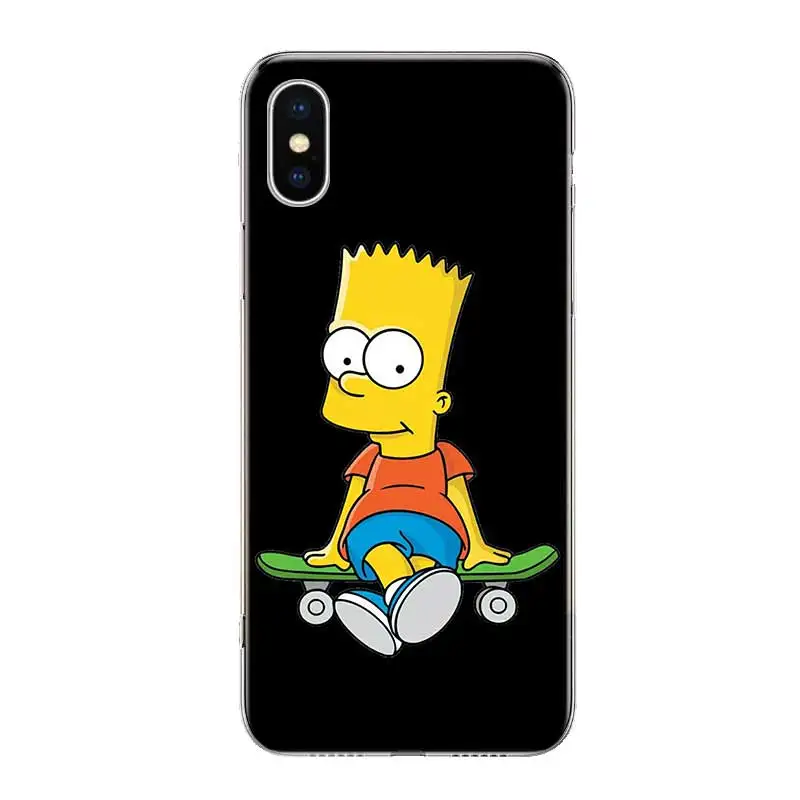Homero Simpson Fundas силиконовый чехол для телефона Apple iPhone 6 6S 7 8 Plus X 10 XS MAX XR 5 5S SE с сердцем |