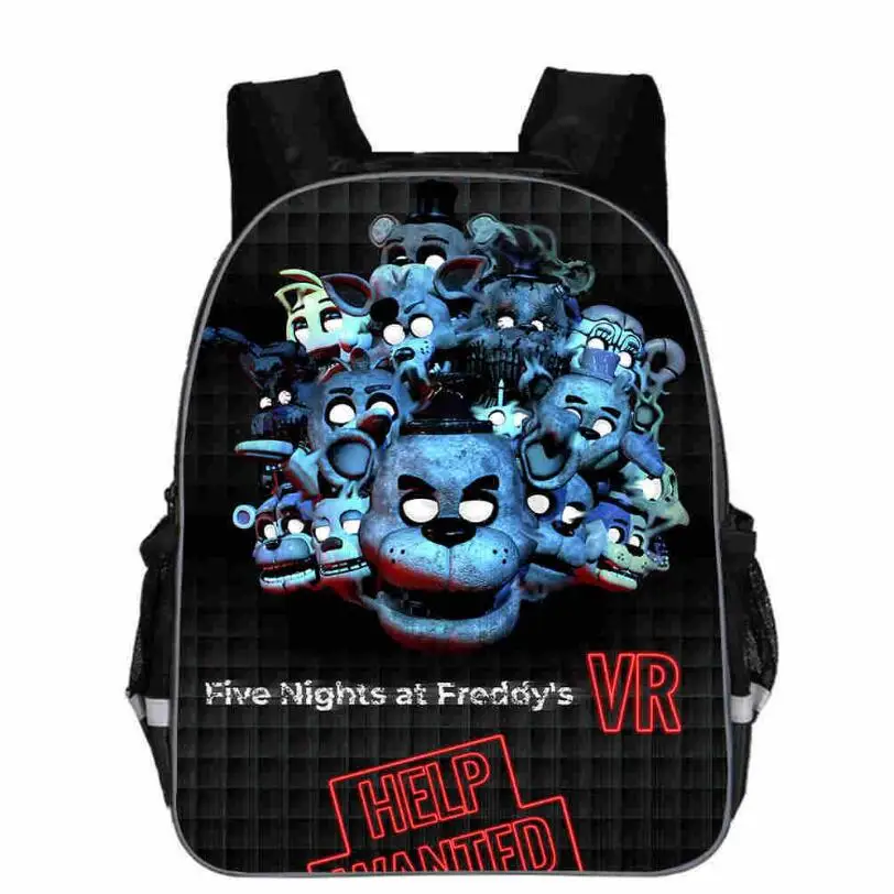 Новые детские рюкзаки с принтом Фредди аниме Fnaf рюкзак для мальчиков и девочек