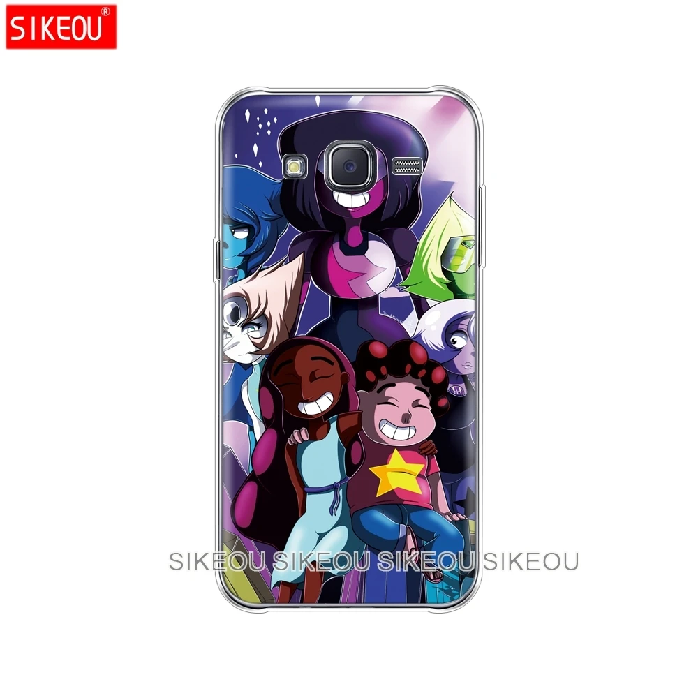 Силиконовый чехол для телефона Samsung Galaxy J1 J2 J3 J5 J7 MINI 2016 2015 prime crystal gems steven