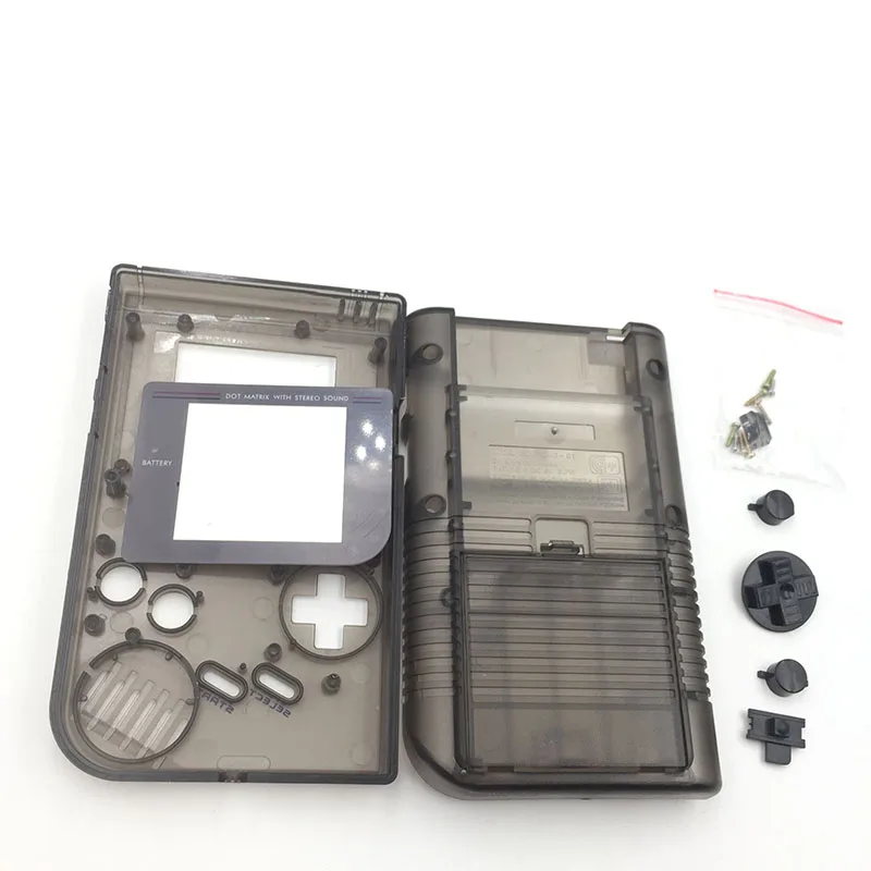 5 комплектов прозрачный корпус для дыма запасные части Nintendo GAME BOY DMG 01|Запасные
