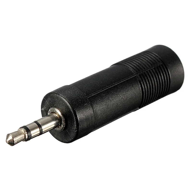 10pcs/lot 3.5mm Male to 6.35mm Female Adapter 3.5 Plug 6.35 Jack Stereo Speaker Audio Converter for PC Notebook 1pc | Компьютеры и