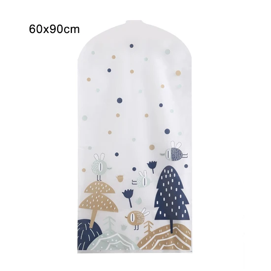 yellow-60x90 Вакуумные пакеты для хранения одежды пылезащитный чехол для костюма протектор шкаф сумка для хранения ткань подвесная Одежда Пальто Пылезащитный - Цвет: yellow-60x90