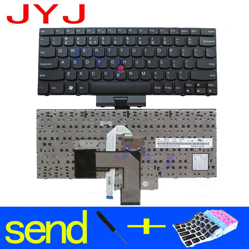 

Новая клавиатура для ноутбука Lenovo IBM E220 E130 E135 X121 X130 X131 X121E X130E E120 Клавиатура отправляется прозрачная защитная пленка
