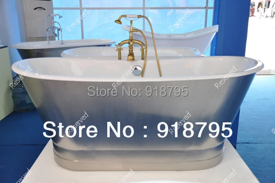 Бесплатная доставка роскошная ванна для использования в помещении чугунные