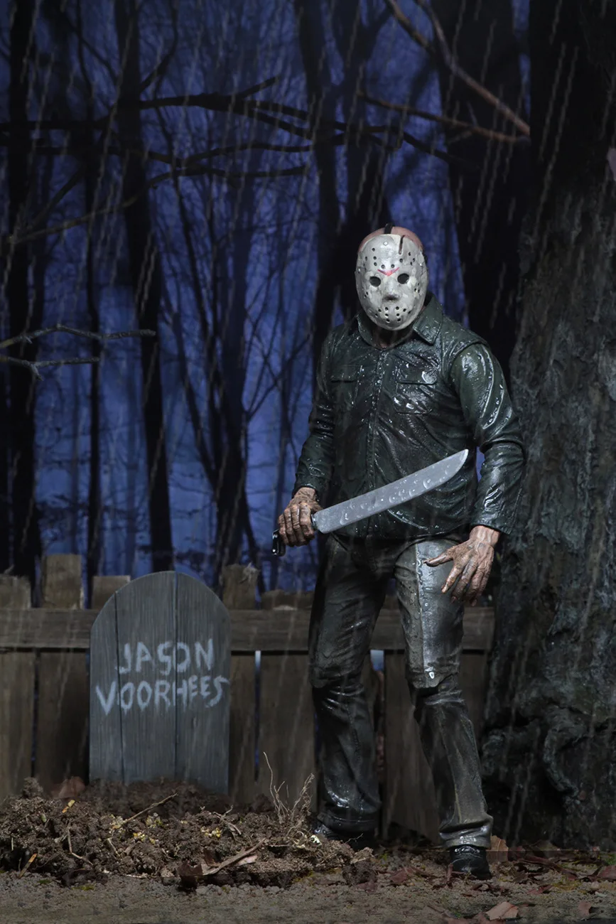 Оригинальная экшн-фигурка NECA в виде пятницы 13TH Part 5 новая начальная Jason ПВХ 18 см |