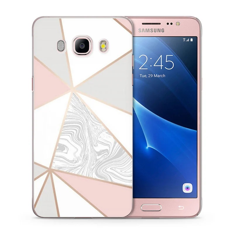 TPU Luxury For Samsung Galaxy A3 A5 2017 2016 S3 S8 S9 Puls S7 Edge Soft Cover Design Marble Back Fundas S181 |