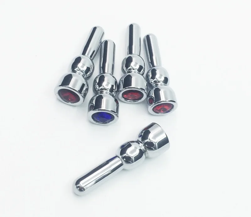 Анальная пробка из стали верности для мужчин мини Растяжка пениса жезл принца