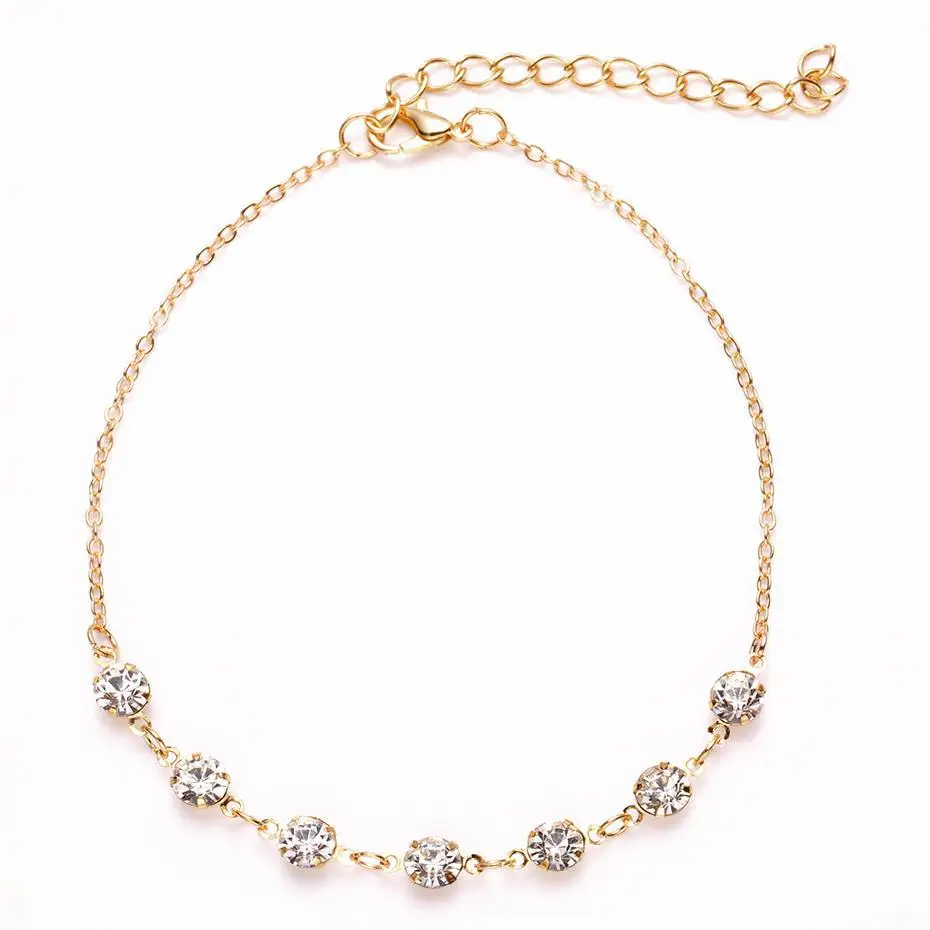 Модные ювелирные изделия ножной браслет хрустальные стразы ножные браслеты на