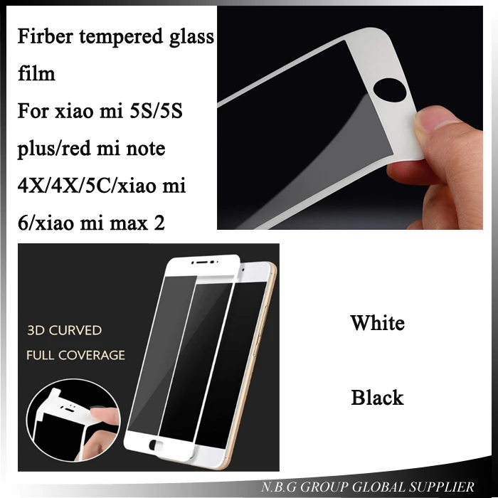Для Сяо Mi Max Стекло закаленное 3D Изогнутые полное покрытие Экран Protector
