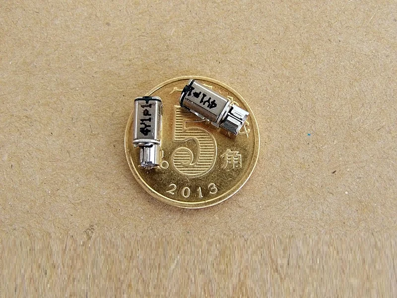 100 шт./лот 4.0*10.2 мм 410 1.5 3 В ultra micro вибратор ротора Двигатель DC массажер