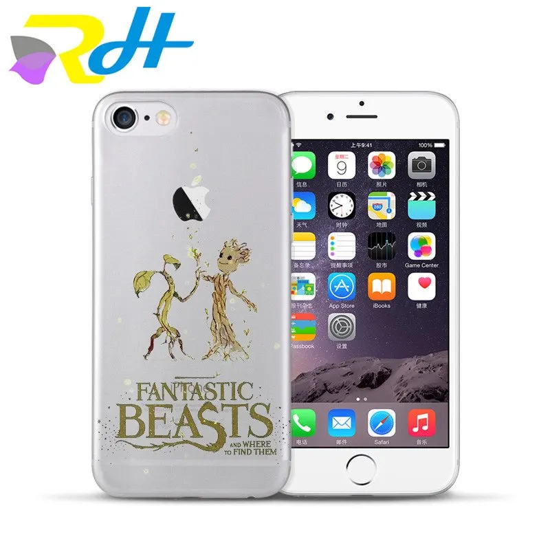 6 Для iphone 7 7Plus 6S 8 Plus X Xr Xs Max 5S SE Мягкие силиконовые чехлы для телефонов задняя крышка Капа для стражи Галактики Vol. 2 Baby - Цвет: 6