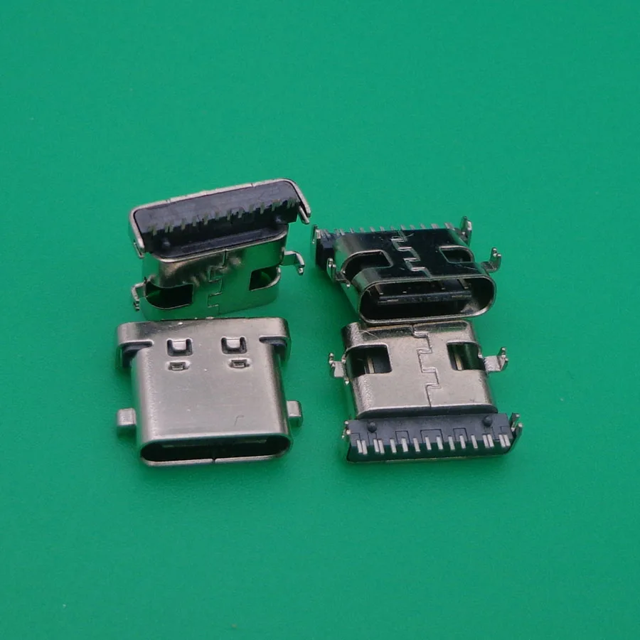 1 50 шт. 16 контактный разъем SMT с потайной панелью USB 3. 0 Type c гнездо Micro usb для зарядки