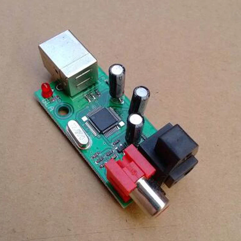 Звуковая карта DYKB USB для коаксиального/цифрового волокна/SPDIF/DTS/ AC3 плата конверсии