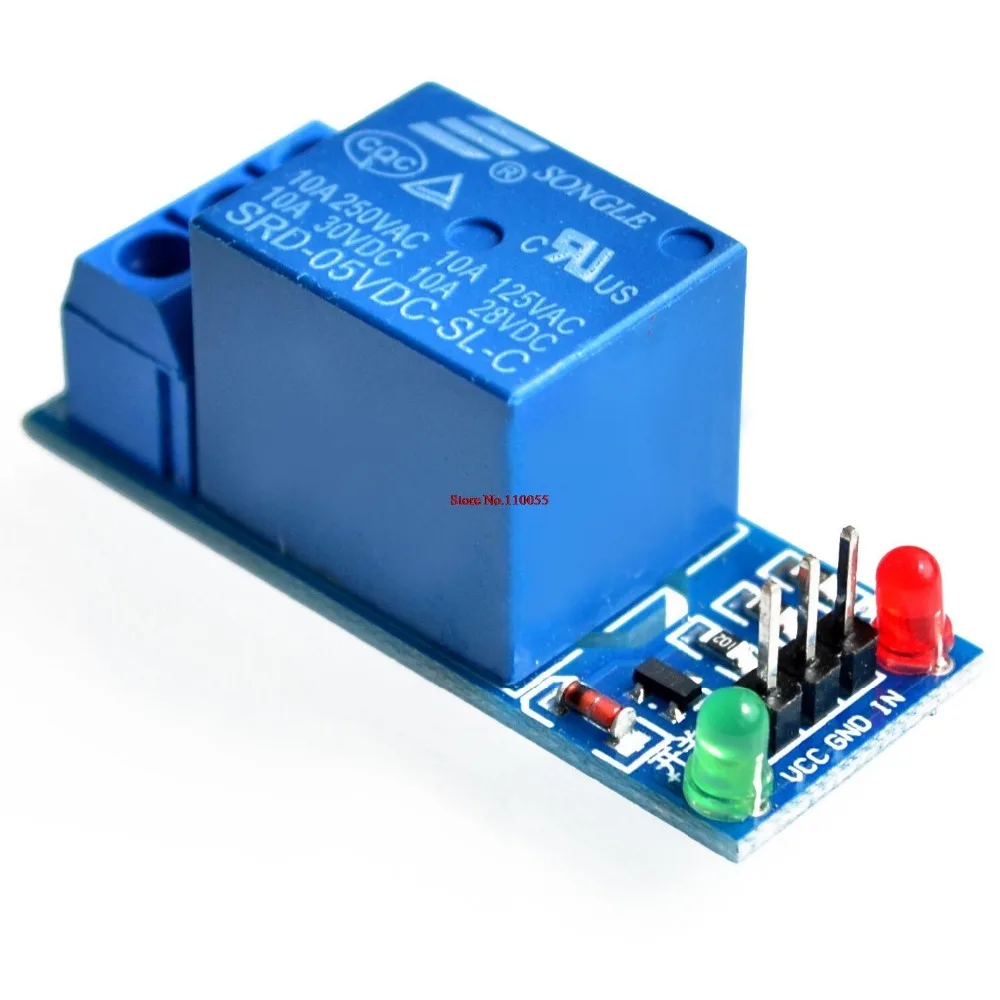DOIT 1 канал 5 В релейный модуль низкого уровня для SCM бытовой прибор управления Arduino