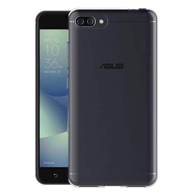 Мягкий прозрачный чехол-накладка из ТПУ для Asus Zenfone 4 Max ZC554KL ZC ZC554 554 554KL KL X00ID