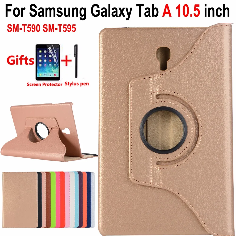 Вращающийся на 360 градусов умный чехол для Samsung Galaxy Tab A/A2 10 5 SM T590/T595 T590 T595