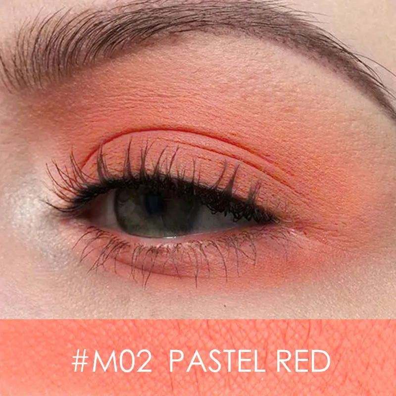 M02 Focallure matte одиночные тени для век профессиональные высококачественные пигментированные тени для век телесный легко носить матовые тени для век - Цвет: M02