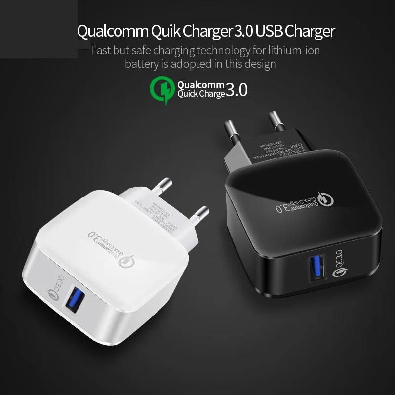 Быстрая зарядка 3 0 быстрое зарядное устройство USB для iPhone X XS 8 7 6s Plus iPad Samsung Xiaomi QC3.0