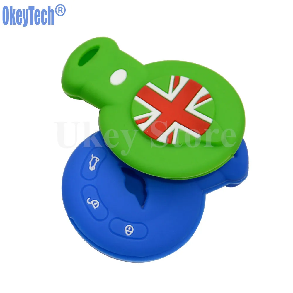 OkeyTech силиконовый чехол ключ для BMW Mini Cooper S Roadster R55 R56 R57 R58 R59 оболочки Авто Запчасти