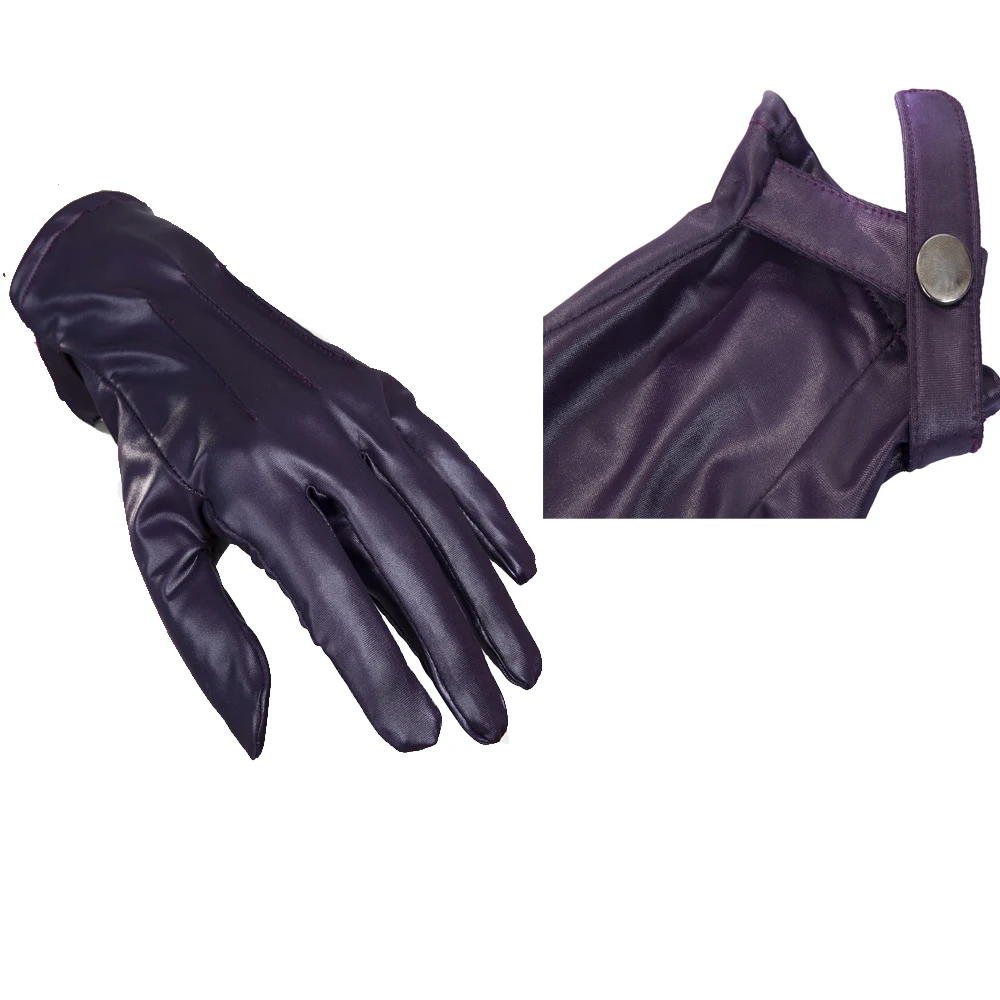

Game Batman Arkham Asylum Joker Cosplay Costume Adult Men Halloween Joker Uniform Cosplay Costume Full Set Custom Made