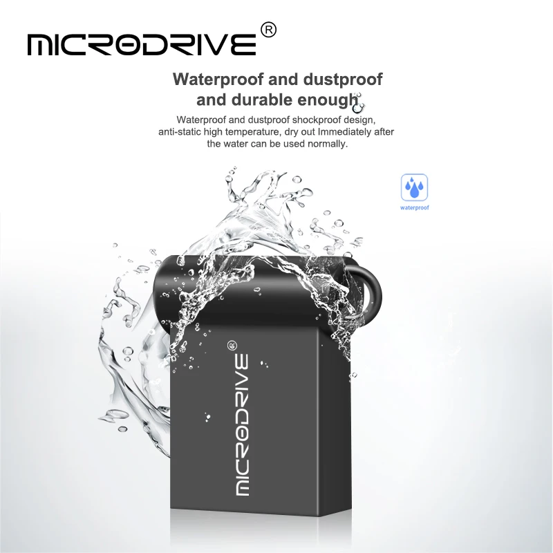 Горячий USB накопитель Водонепроницаемый мини Флешка 64 ГБ флэш 2 0 32 флеш 16 Гб U диск