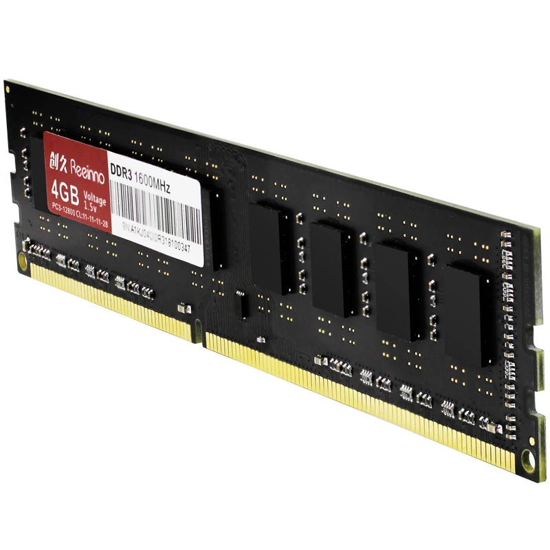 Reeinno ram ddr3 4GB 8GB 1600MHz memory 1 5 V Новая NON ECC 240pin пожизненная гарантия Одиночная память rams