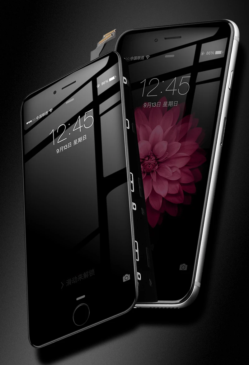 Роскошный ЖК-дисплей для iPhone 6S 6 7, 3D сенсорный экран для iPhone 5S 5, модуль для мобильного телефона, дигитайзер в сборе, без битых пикселей+ Инструменты