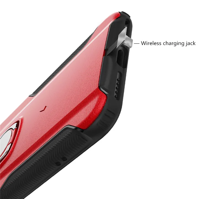 Для Huawei P20 Pro iPhone 6 6s металлическое кольцо для пальца Беспроводная зарядка