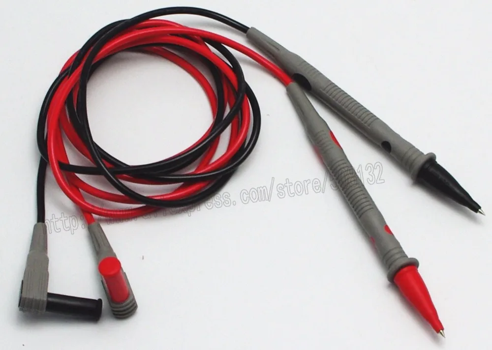 Изолированный набор тестовых наконечников из ПВХ 4 мм угловой штекер и пружинный