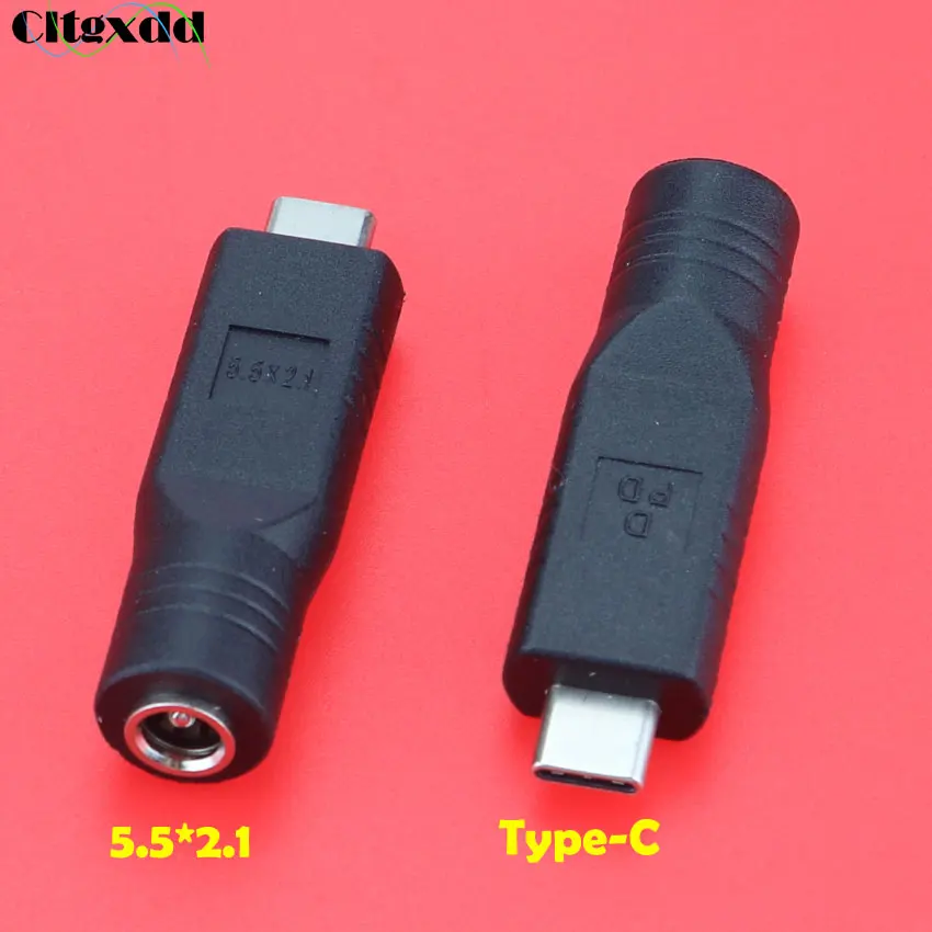 1 шт. USB 3,1 Тип C USB-C гнездовой к DC 4,0*1,7 мм/3,0*1,0/7,4*0,6 5,5*2,5 Мужской разъем адаптера питания 5,5x2,1 type-C