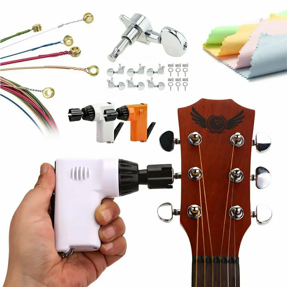 USB электрогитарные колышки наматыватель кусачки для струн гитарные детали