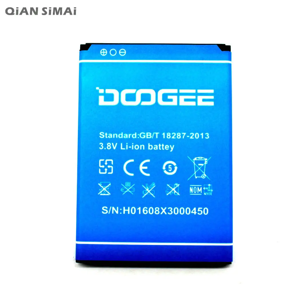 1pcs 100% High Quality 1800mAh Battery For DOOGEE X3 Mobile Phone + Tracking Code | Мобильные телефоны и аксессуары