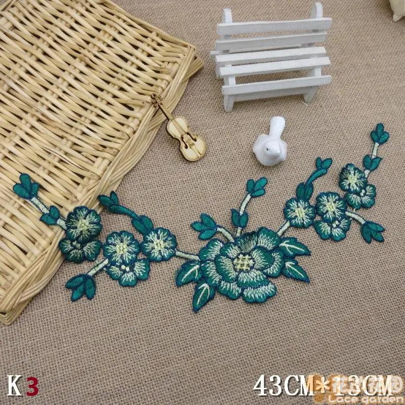 (1 шт./лот) китайский стиль синий зеленый красный коричневый винные патчи для