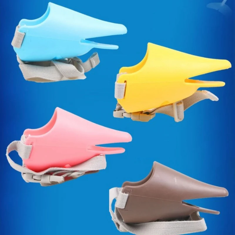 Pet Dog Safe Muzzle Cute Dolphin Shaped Silicone Soft Anti Bark Puppy Bring Outdoor Walking Accessories W1|Другие тренировочные