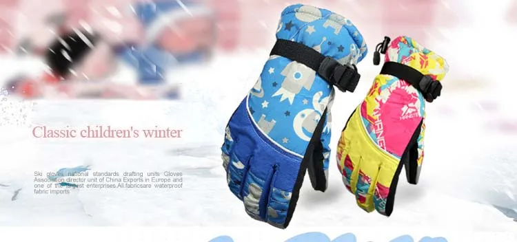 Glv 802 Youth warm winter ski gloves outdoor cycling | Спорт и развлечения