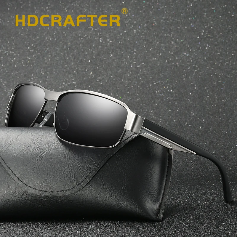 HDCRAFTER Мода Вождения Солнцезащитные Очки для Мужчин Поляризованных