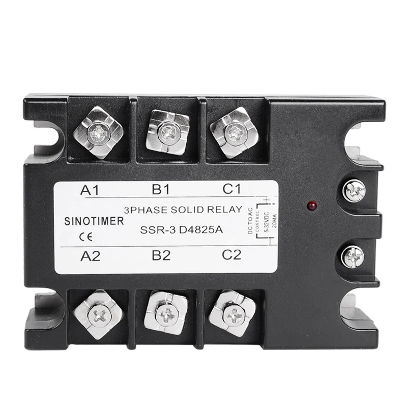 25A D4825A трехфазное твердотельное реле DC AC 30 480 В выходной модуль реле|Реле| |