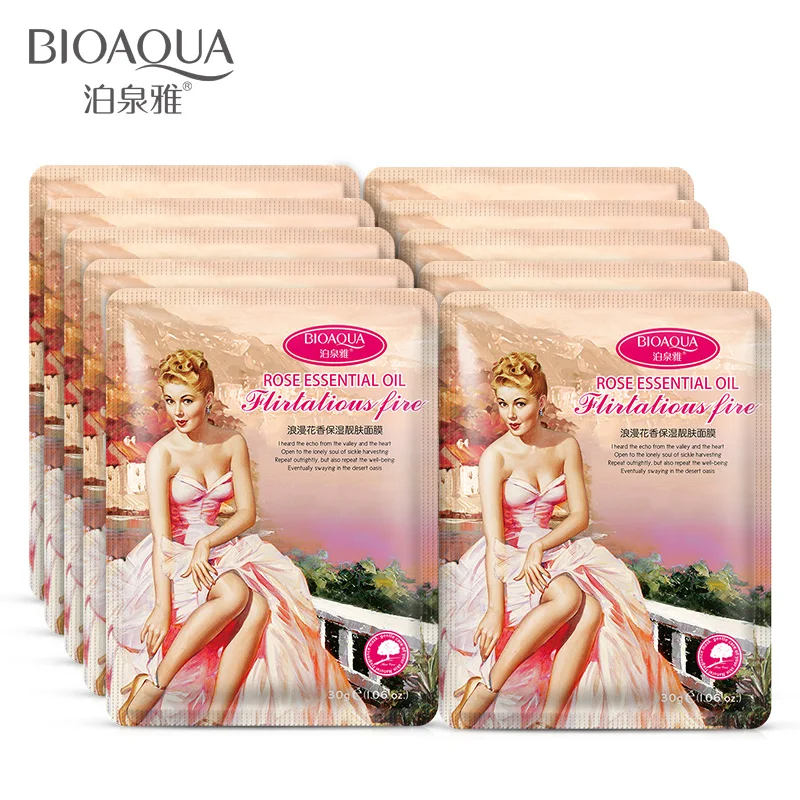 Экстракт цветов BIOAQUA увлажняющая Осветляющая Маска для лица косметическая маска