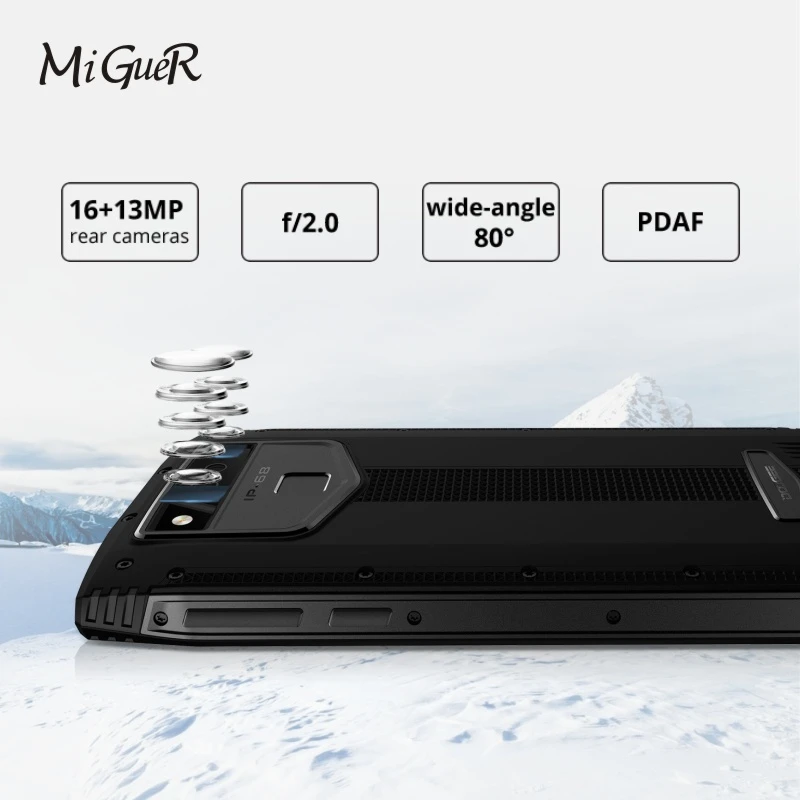 DOOGEE S50 IP68 Водонепроницаемый Face ID смартфон 5180 мАч 6 ГБ + 64 Android 7 1 MTK6763 Octa Core 4 камеры