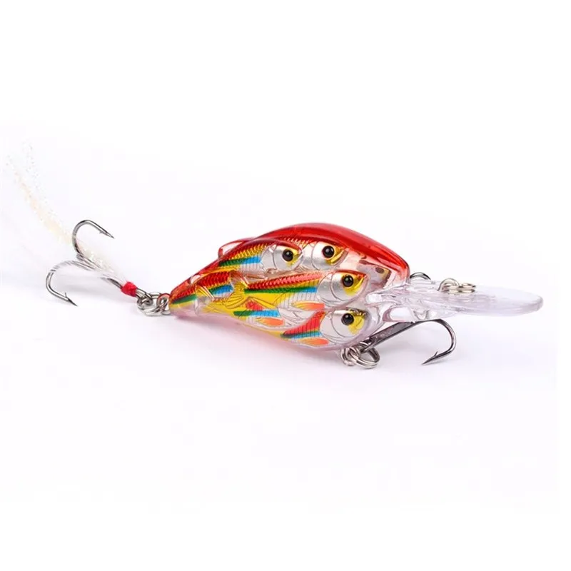 FISHINAPOT 1 шт. 8 см 9 4 г приманка рыболовные приманки гольян воблер (Wobbler) Группа рыба