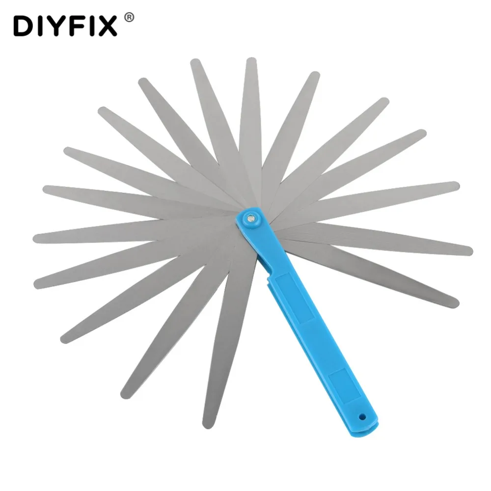 DIYFIX нержавеющая сталь от 0 02 мм до 1 17 дюймов толщина лезвия метрический