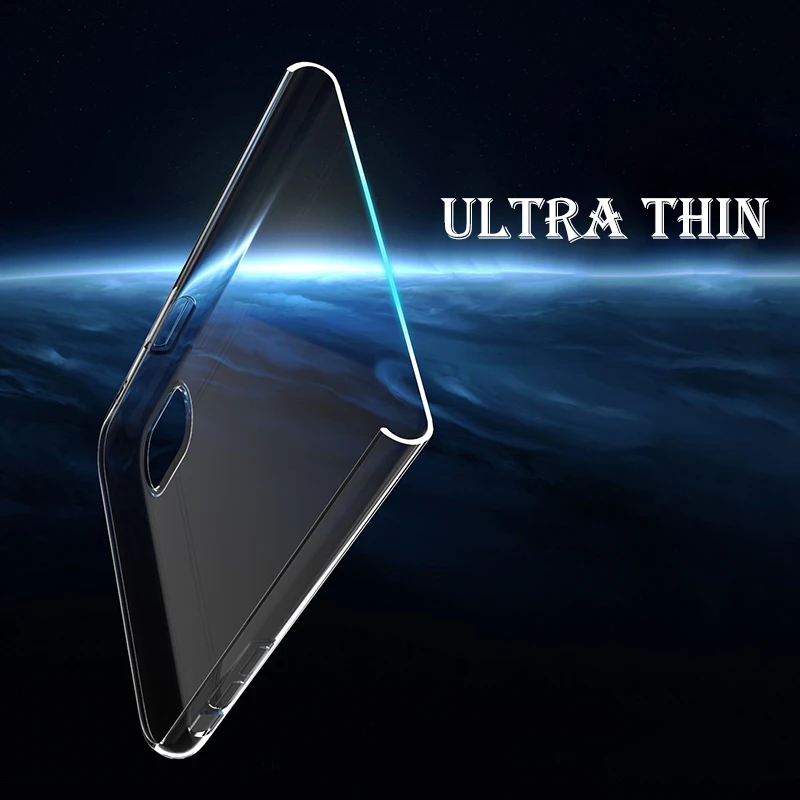 Прозрачный ТПУ ультра тонкий чехол на заднюю панель для Xiaomi Pocophone F1 A2 Lite Redmi S2