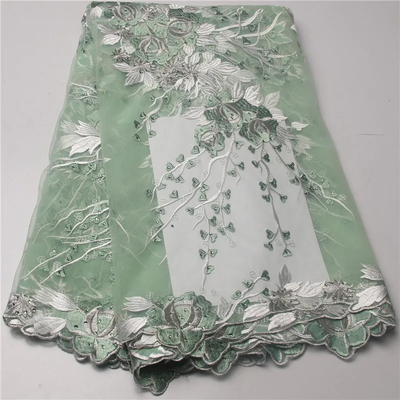 Новые поступления французский чистая кружевной ткани 2017 последние Африканские