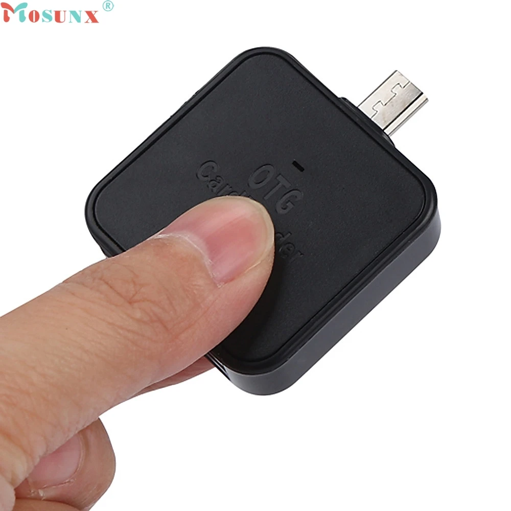 Mosunx Simplestone 2 в 1 V8 OTG TF/SD устройство чтения смарт-карт адаптер кардридер для