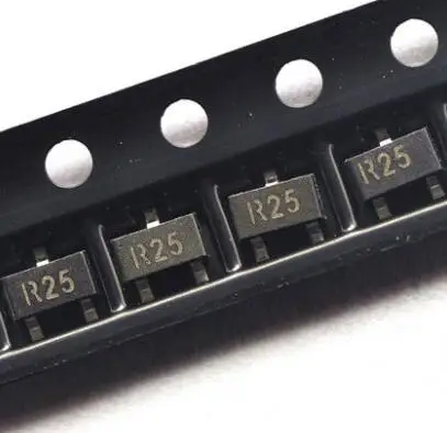 50 шт./лот 2SC3356 3356 R25 0 1a/12 В NPN SOT23 IC лучшее качество | Электронные компоненты и