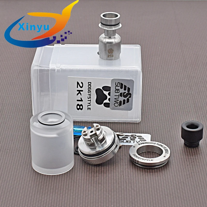 Doggystyle2K18 RTA Doggystyle 3 5 мл 316 нержавеющая сталь 22 мм diamater Rebuildable DoggyStyle V2 Tank
