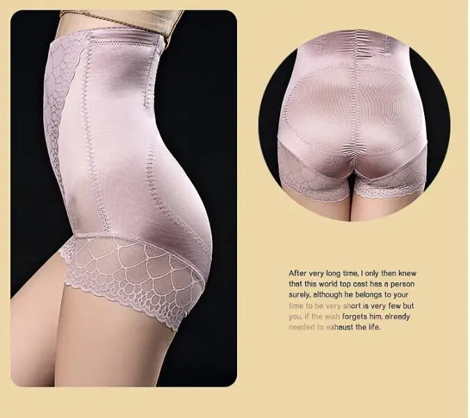 10pcs/lot Women High Waist Briefs Control Slim Shapewear Tummy Underwear Control Panties Body Shaper Black Plus Size 3XL