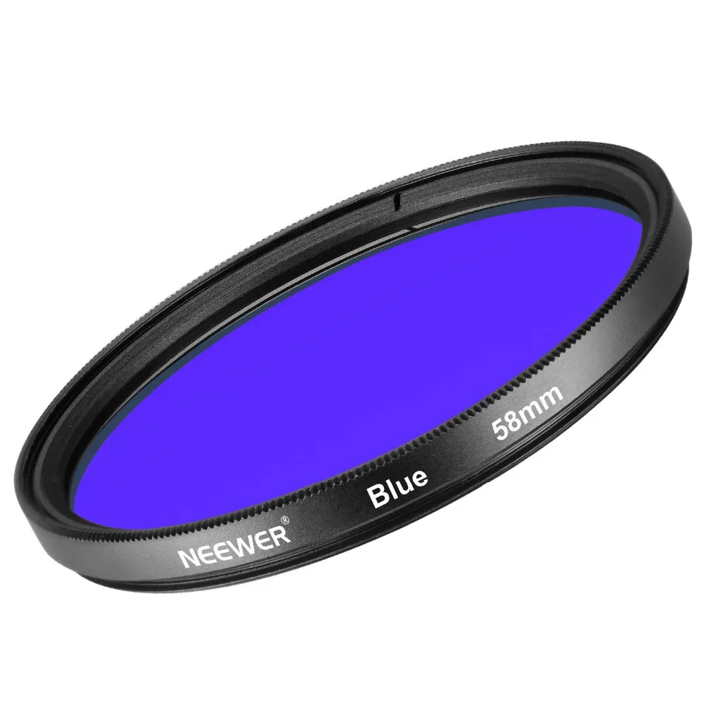 Neewer 67 мм полный синий фильтр объектива для Canon Rebel T5i/T4i/T3i/T2i/EOS 70D/700D/650D/600D/550D DSLR